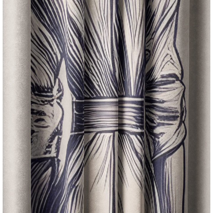 "Globes" curtains set