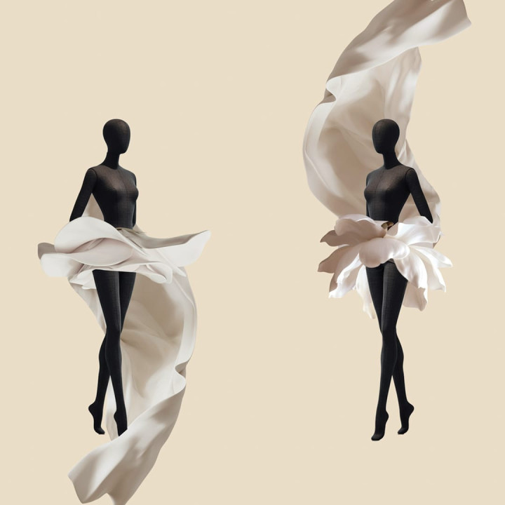 "Ceremony" curtains set