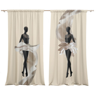"Ceremony" curtains set