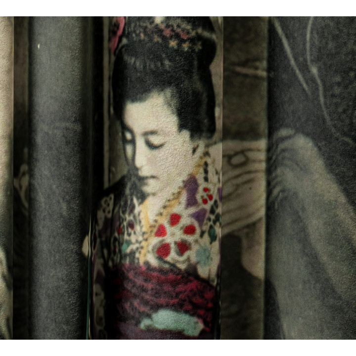 "Ikebana" curtains set