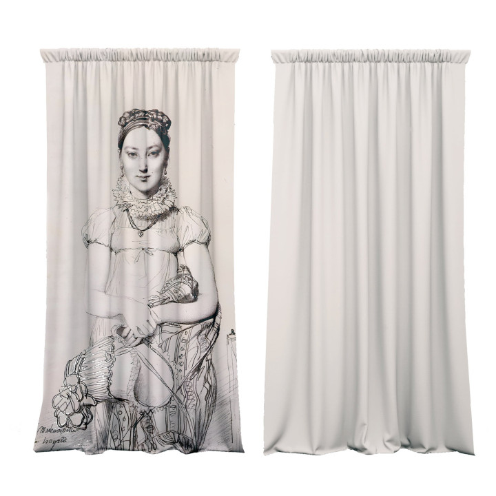 "Madame" curtains set