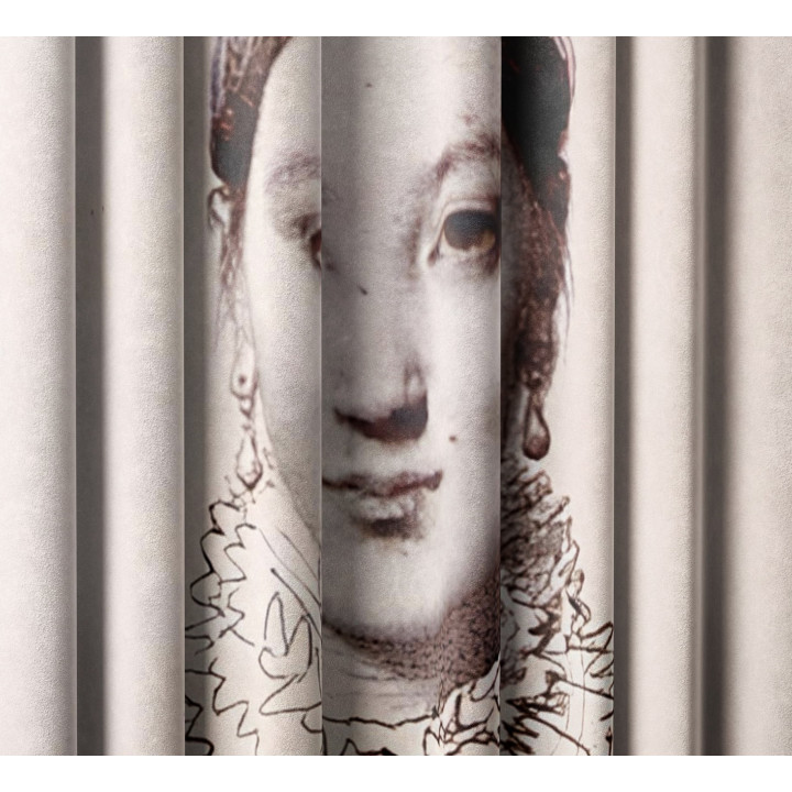 "Madame" curtains set