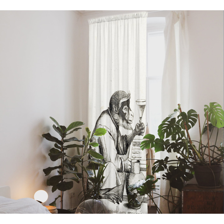 "Monkey" curtains set