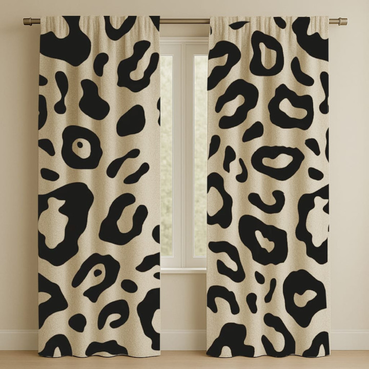 "Panther" curtains set