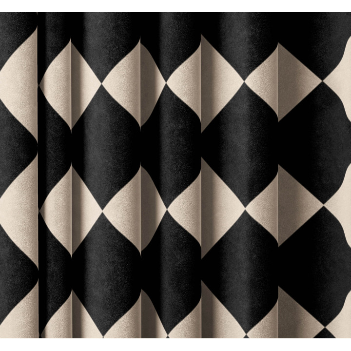 "Pierrot" curtains set