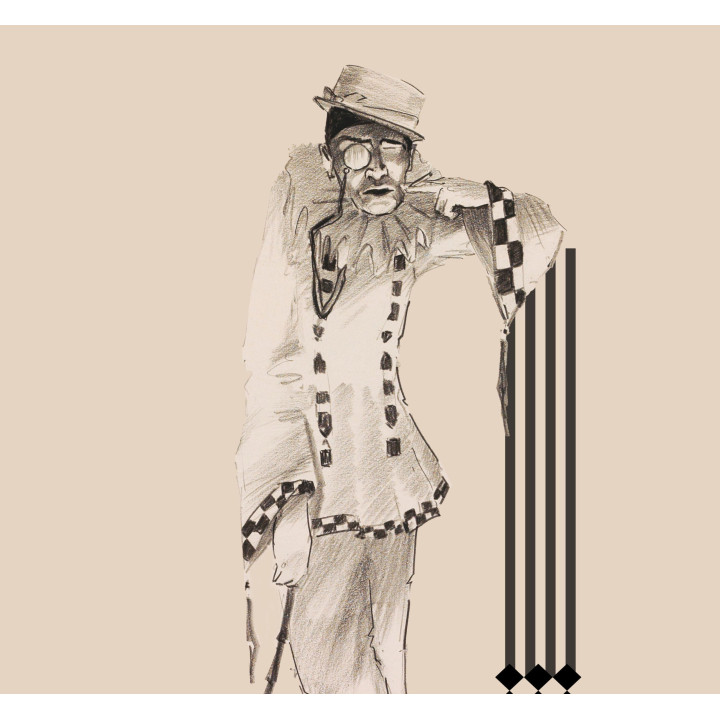 "Pierrot" curtains set