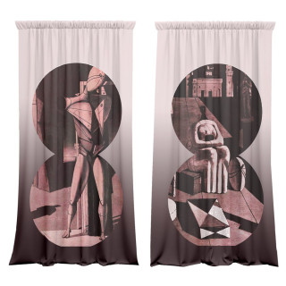 "Viewfinder" curtains set