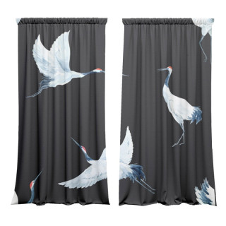 "Birds" curtains set