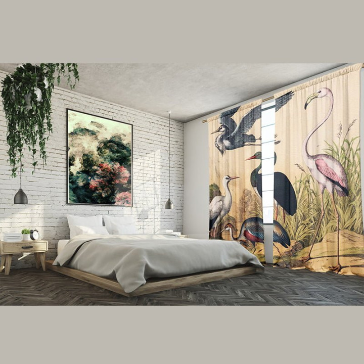 "Heron" curtains set