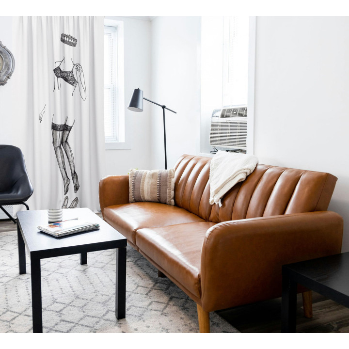 "Undress" curtains set