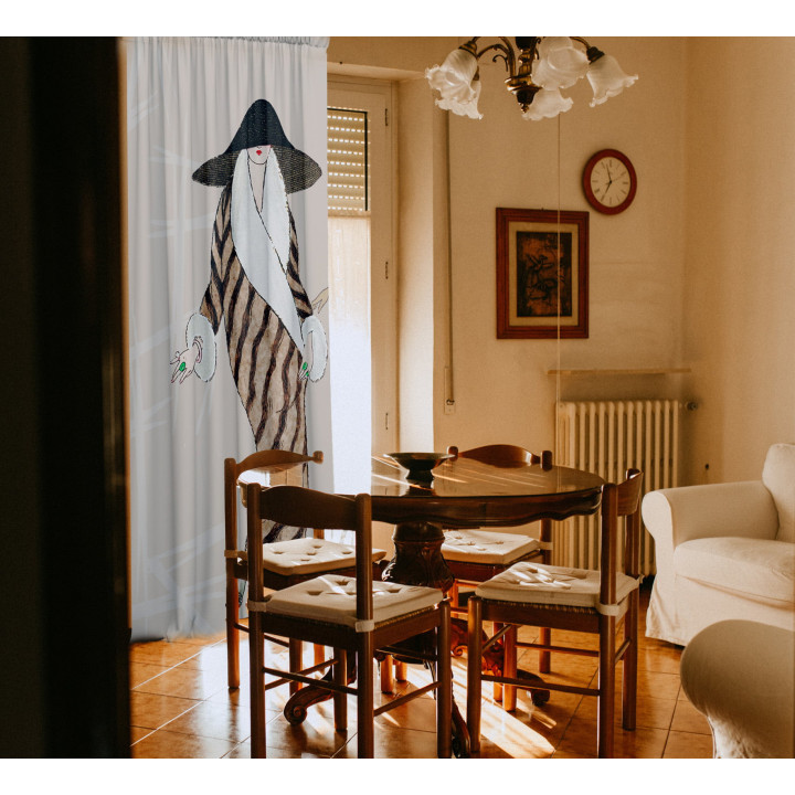 "Single Ladies" curtains set