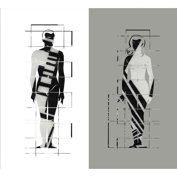 "Shape" curtains set