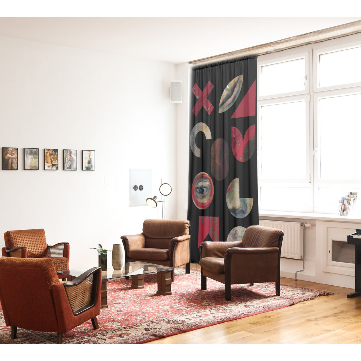 "Modern" curtains set