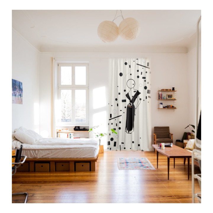 "Journal" curtains set