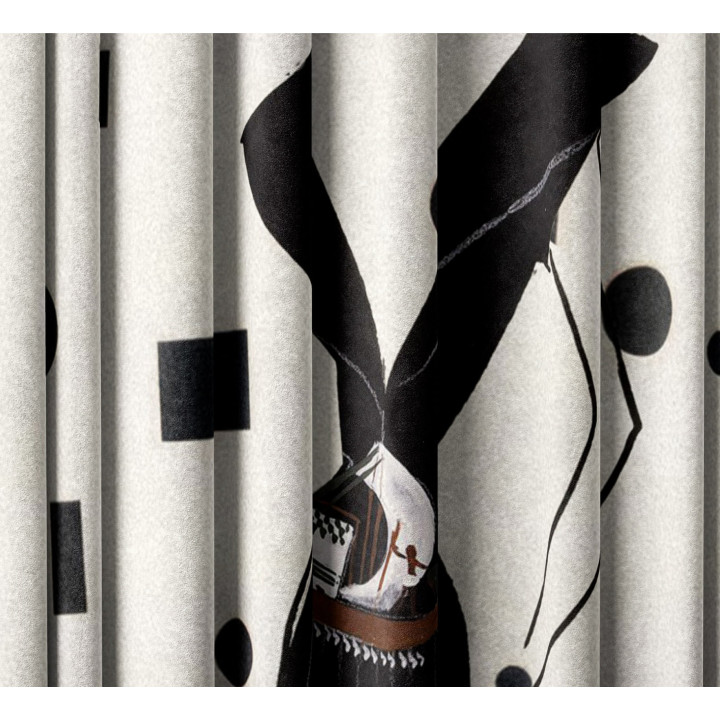 "Journal" curtains set