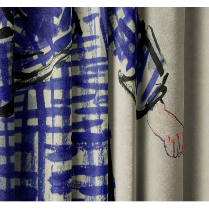 "Fashionista" curtains set