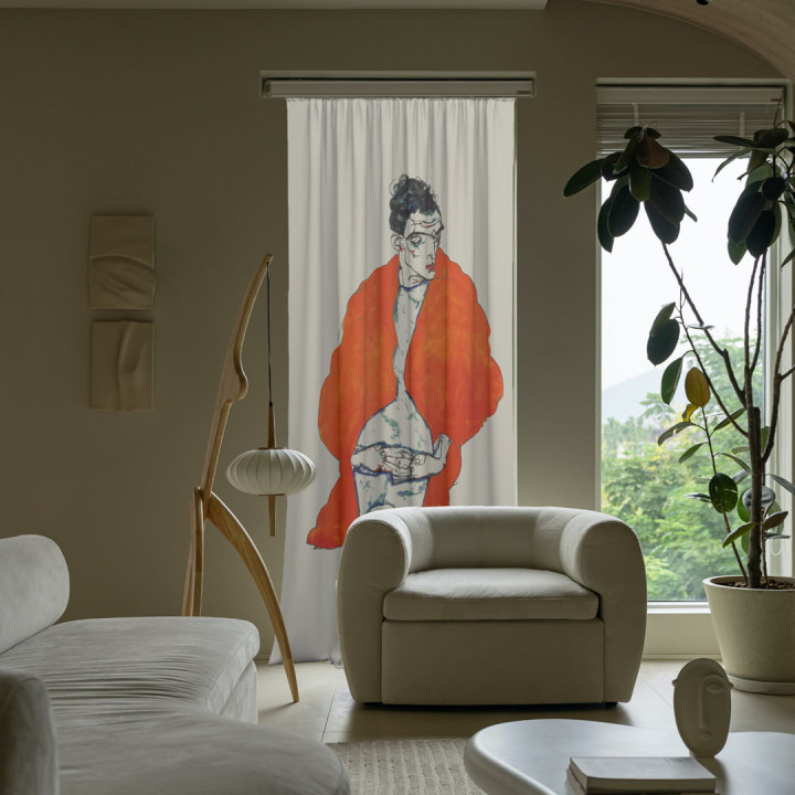 "Couple" curtains set