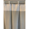 Curtain tape Two Pleats, White, Width 7.5 cm, price for 1 m, Ratio 1:2.5