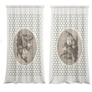 "Aries" curtains set