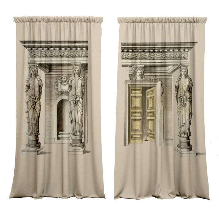 "Dream House" curtains set
