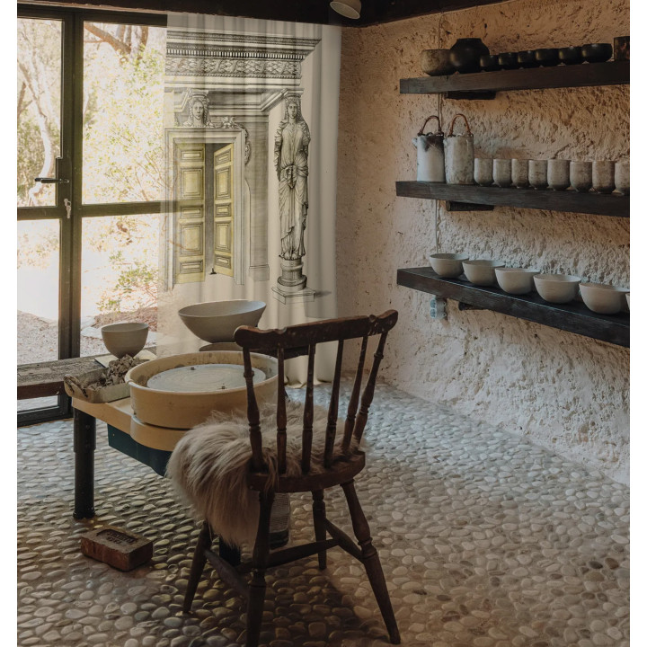 "Dream House" curtains set