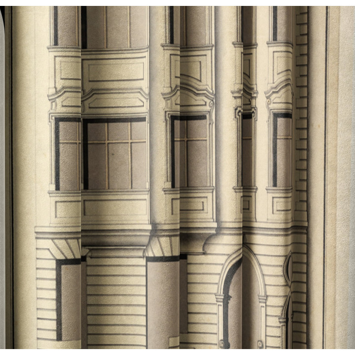 "Town House" curtains set