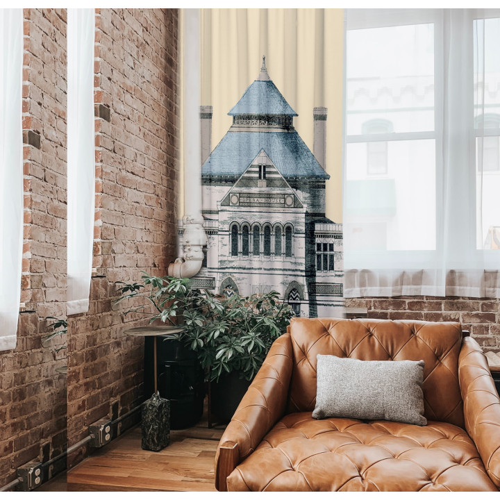 "Town House" curtains set