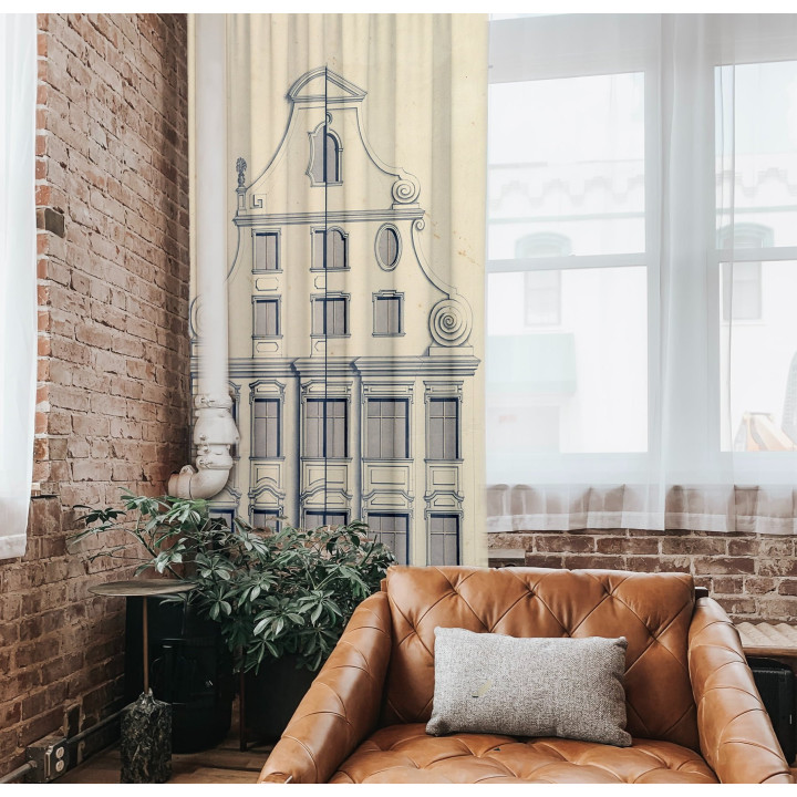 "Town House" curtains set