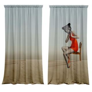 "Roar" curtains set
