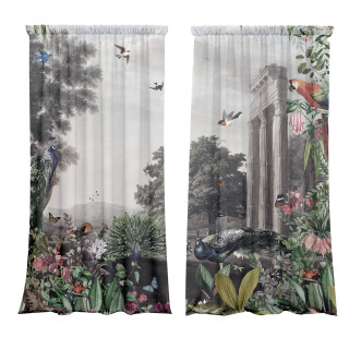 "Artic Garden" curtains set