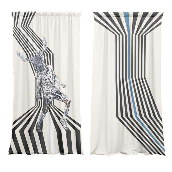 "Rudolf" curtains set