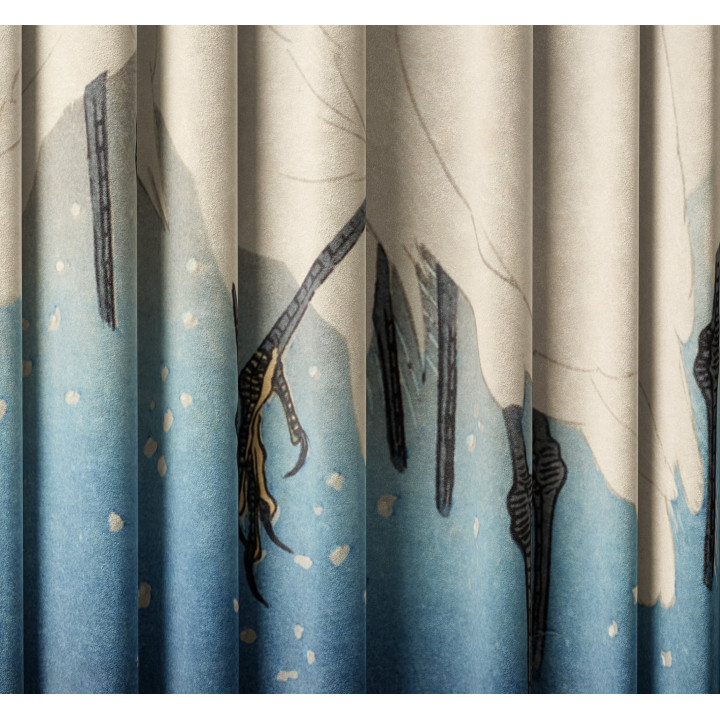 "Heron 2" curtains set