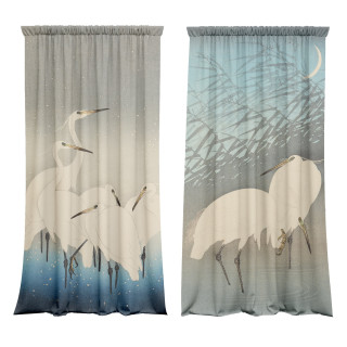 "Heron 2" curtains set