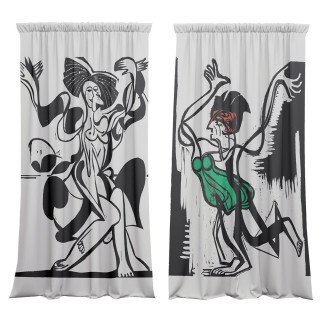 Printed Curtains Made to Measure | Custom Sizes | Curtainmaker UK