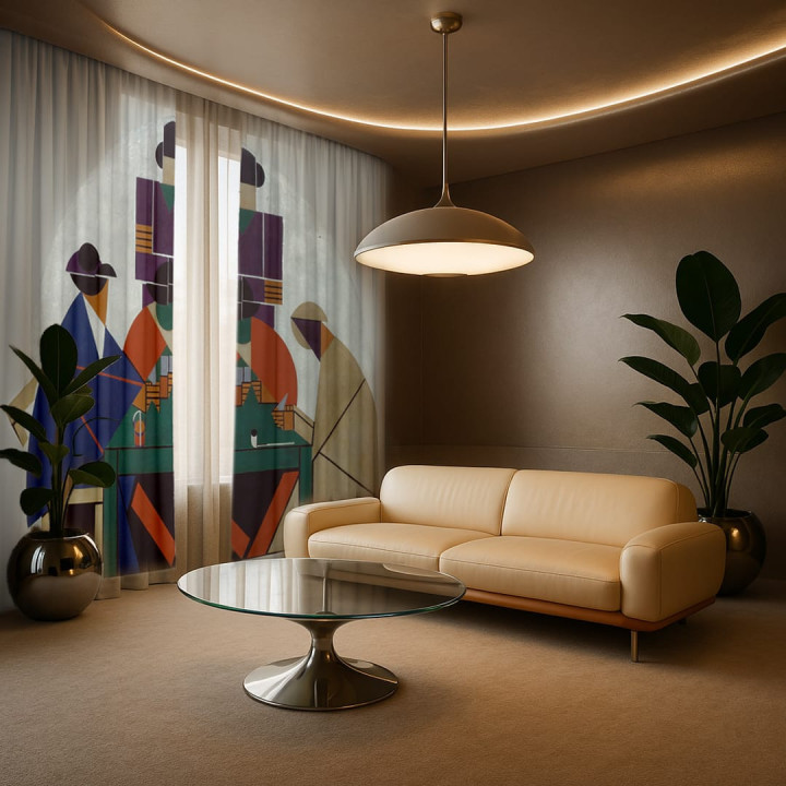 Printed Curtains Made to Measure | Custom Sizes | Curtainmaker UK