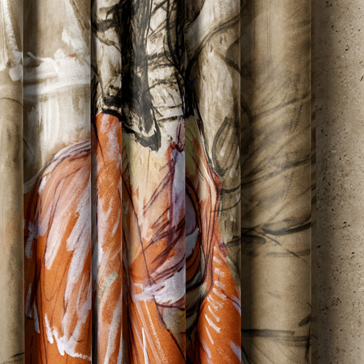 Printed Curtains Made to Measure | Custom Sizes | Curtainmaker UK